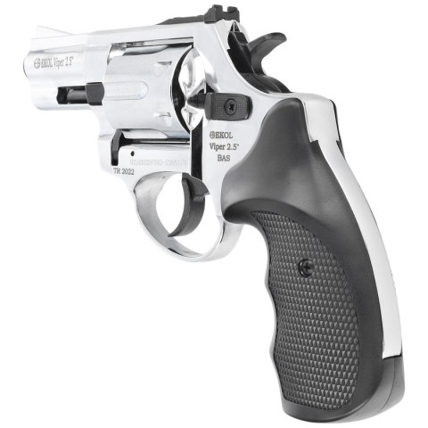 Rewolwer alarmowy BAS Voltran Ekol Viper 2.5'' Shiny kal .22 Long Blanc Ekol by Voltran