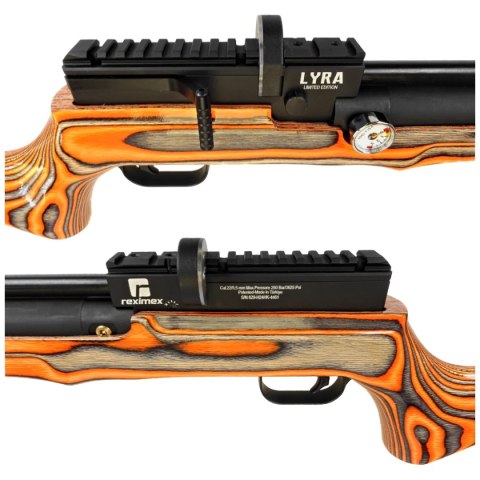 Wiatrówka PCP Reximex Lyra Orange Laminated 5.5 mm Reximex