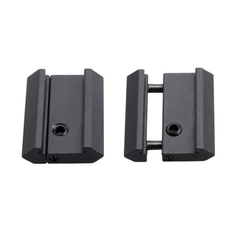 Adapter Vector Optics Dovetail 11 mm na Weaver/Picatinny 21 mm (2 szt.) SCRA-06B Vector Optics