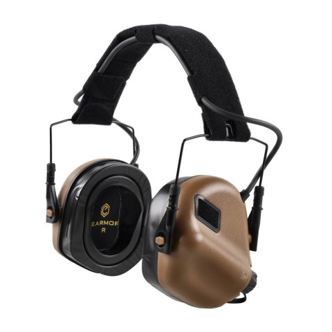 Aktywne ochronniki słuchu Earmor M31-CB Plus coyote brown Earmor