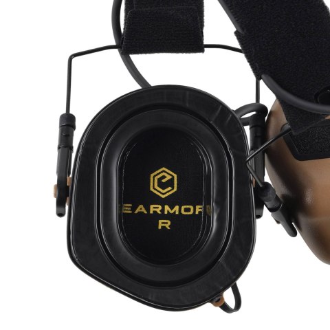 Aktywne ochronniki słuchu Earmor M31-CB Plus coyote brown Earmor
