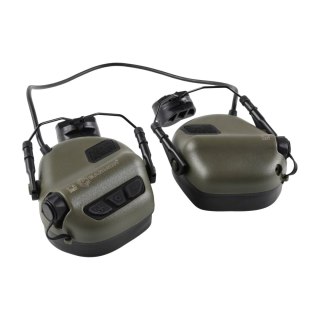 Aktywne ochronniki słuchu do hełmów Earmor M31H-FG/ARC Plus Fast zielone Earmor
