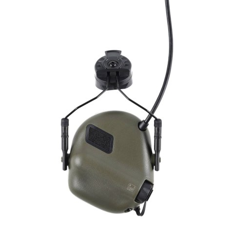 Aktywne ochronniki słuchu do hełmów Earmor M31H-FG/ARC Plus Fast zielone Earmor