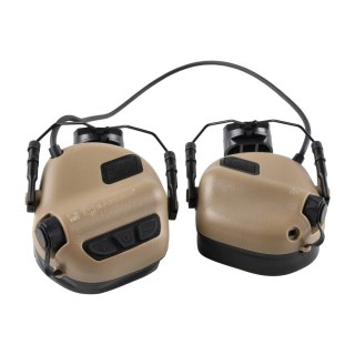 Aktywne ochronniki słuchu do hełmów Earmor M31H-TN/ARC Plus Fast coyote tan Earmor