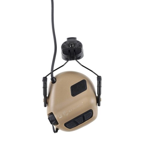 Aktywne ochronniki słuchu do hełmów Earmor M31H-TN/ARC Plus Fast coyote tan Earmor