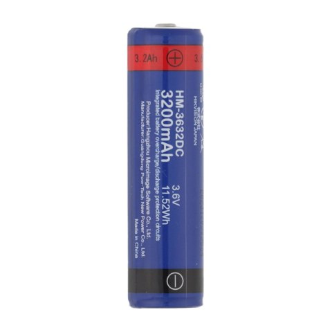 Akumulator 3200 mAh 3,6 V 18650 do celownika termowizyjnego termowizora HIKMICRO HIKMICRO by HIKVISION