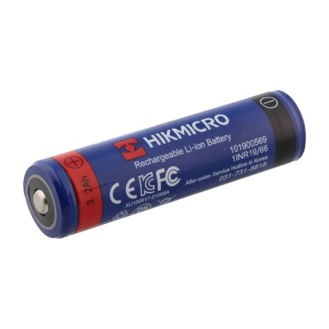 Akumulator 3200 mAh 3,6 V 18650 do celownika termowizyjnego termowizora HIKMICRO HIKMICRO by HIKVISION