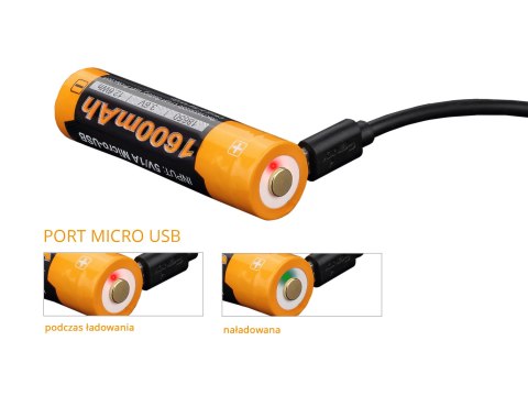 Akumulator Fenix USB ARB-L14U (14500 1600 mAh 1,5 V) Fenix