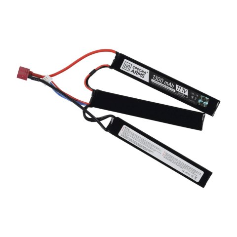 Akumulator Specna Arms LiPo 11,1V 1300mAh 15/30C 3 modułowy T-Connect Deans Specna Arms