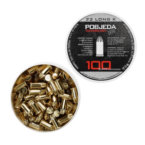 Amunicja hukowa PTG 22 Long K 100 szt. PTG - Pobjeda Technology