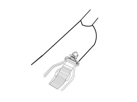 Bączki do pasa Outdoor Connection Talon 1,25" stal Outdoor Connection
