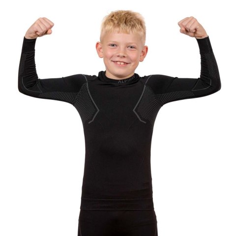 Bielizna termoaktywna Alpinus Active Set junior czarna Alpinus