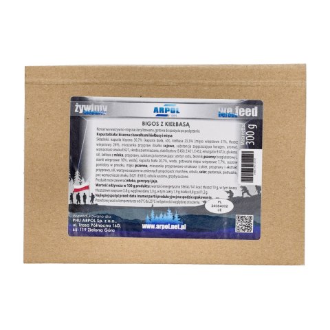 Bigos Arpol z kiełbasą 300 g Arpol