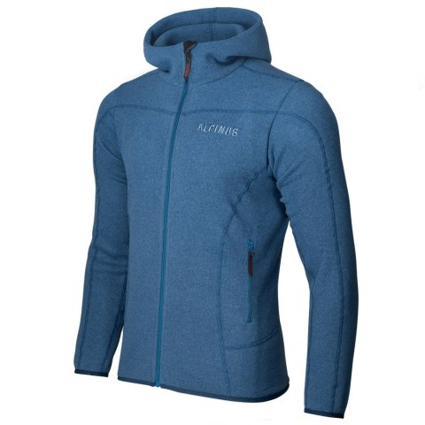 Bluza męska Alpinus Polarowa Barbiano Niebieska Alpinus