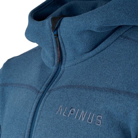 Bluza męska Alpinus Polarowa Barbiano Niebieska Alpinus