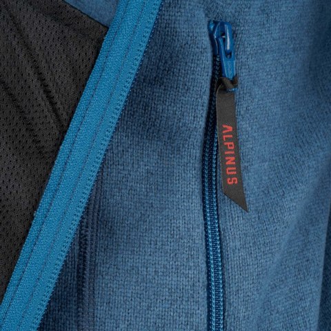 Bluza męska Alpinus Polarowa Barbiano Niebieska Alpinus