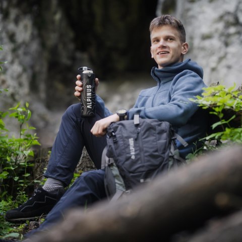 Bluza męska Alpinus Polarowa Barbiano Niebieska Alpinus