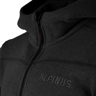 Bluza męska Alpinus polarowa Barbiano czarna Alpinus
