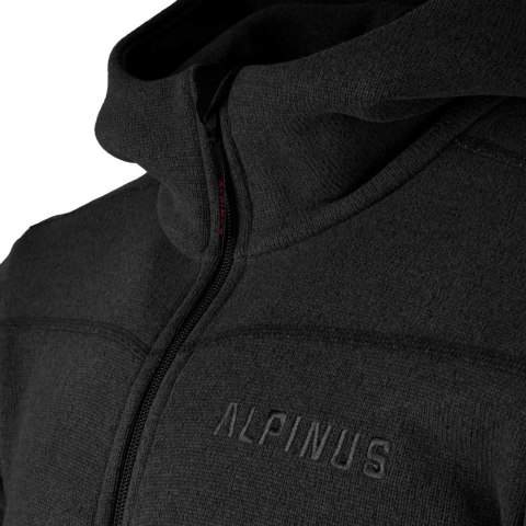 Bluza męska Alpinus polarowa Barbiano czarna Alpinus