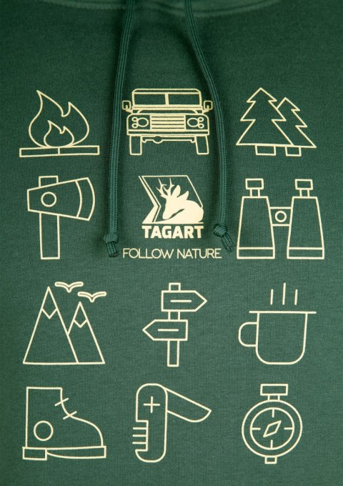 Bluza męska myśliwska Tagart FNS Rover zielona Tagart