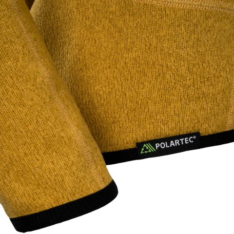 Bluza polarowa damska Alpinus Elvenes żółta Alpinus