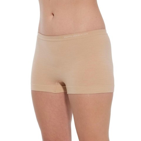 Bokserki Brubeck Classic COMFORT MERINO damskie beżowe Brubeck