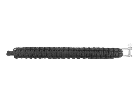 Bransoletka BCB paracord czarna BCB International Ltd