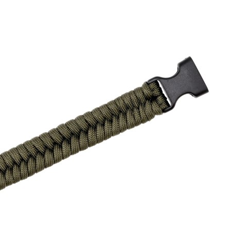 Bransoletka Paracord EDCX Fish army green EDCX