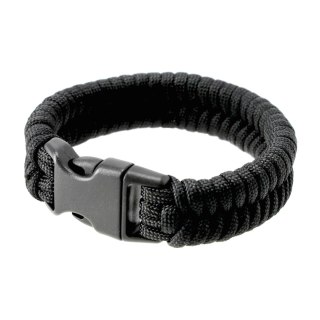 Bransoletka Paracord EDCX Fish black EDCX