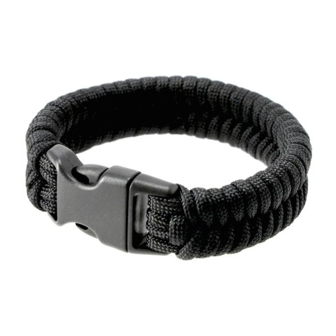 Bransoletka Paracord EDCX Fish black EDCX