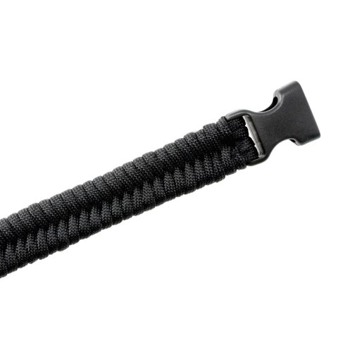 Bransoletka Paracord EDCX Fish black EDCX