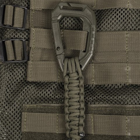 Brelok Mil-Tec z karabińczykiem Molle oliwkowy Mil-Tec