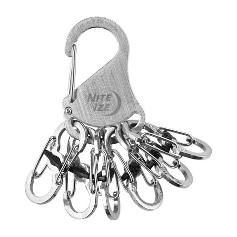 Brelok do kluczy Nite Ize S-Biner KeyRack Locker stalowy Nite Ize