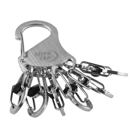 Brelok do kluczy Nite Ize S-Biner KeyRack Locker stalowy Nite Ize