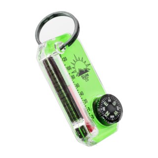 Brelok z termometrem i kompasem Sun Co. Therm-O-Compass Neon zielony Sun Co.