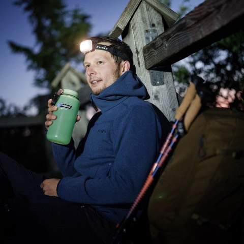 Butelka Nalgene Wide Mouth Glow 1 l - green Nalgene