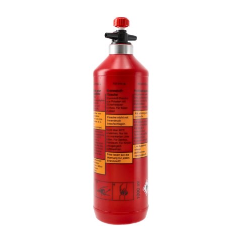 Butelka na paliwo turystyczne Trangia Fuel Bottle 1 L - red Trangia
