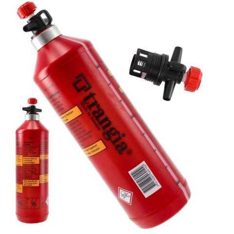 Butelka na paliwo turystyczne Trangia Fuel Bottle 1 L - red Trangia