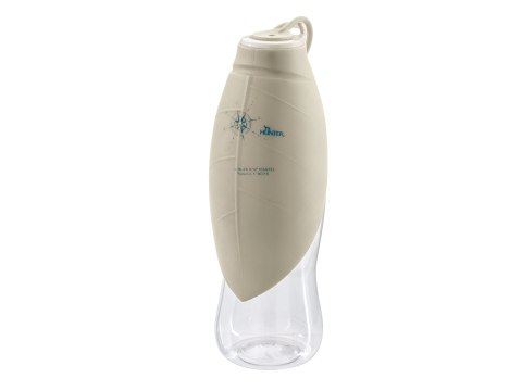 Butelka silikonowa z miską List 550 ml beżowa Hunter