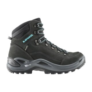Buty damskie LOWA Renegade GTX mid WS czarno/turkusowe LOWA