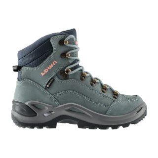 Buty damskie LOWA Renegade GTX mid WS niebiesko/łososiowe LOWA
