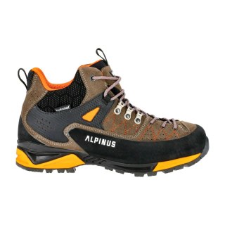 Buty męskie Alpinus The Ridge Mid Pro antracytowo-pomarańczowe Alpinus