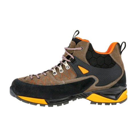 Buty męskie Alpinus The Ridge Mid Pro antracytowo-pomarańczowe Alpinus