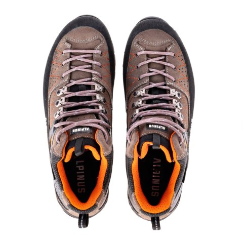Buty męskie Alpinus The Ridge Mid Pro antracytowo-pomarańczowe Alpinus