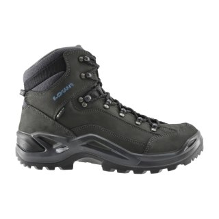 Buty męskie LOWA Renegade GTX mid, antracyt/niebieski LOWA