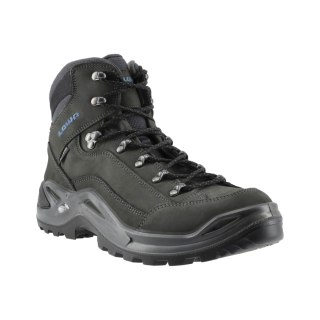 Buty męskie LOWA Renegade GTX mid, antracyt/niebieski LOWA