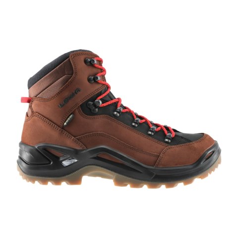 Buty męskie LOWA Renegade GTX mid, mahoń/czerwony LOWA