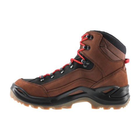 Buty męskie LOWA Renegade GTX mid, mahoń/czerwony LOWA