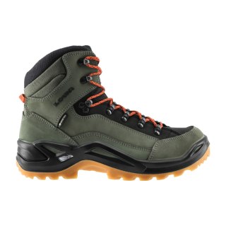 Buty męskie LOWA Renegade GTX mid, zielono/pomarańczowe LOWA