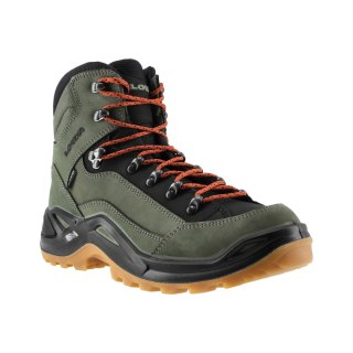 Buty męskie LOWA Renegade GTX mid, zielono/pomarańczowe LOWA